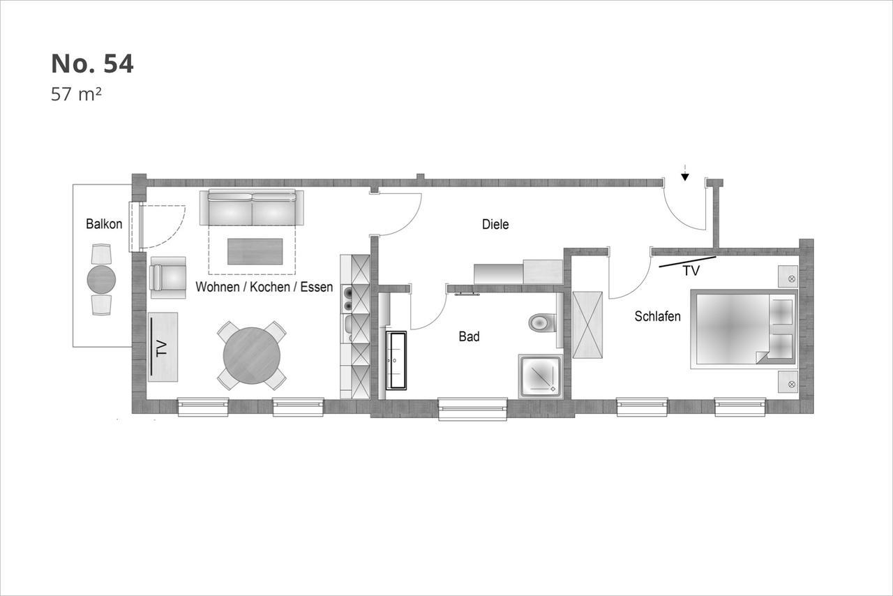 Min Huesung By Rujana Apartment Binz Luaran gambar