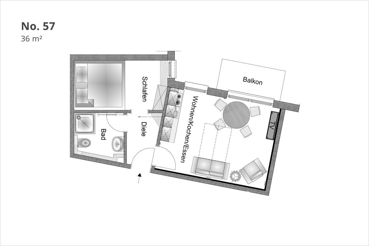 Min Huesung By Rujana Apartment Binz Luaran gambar