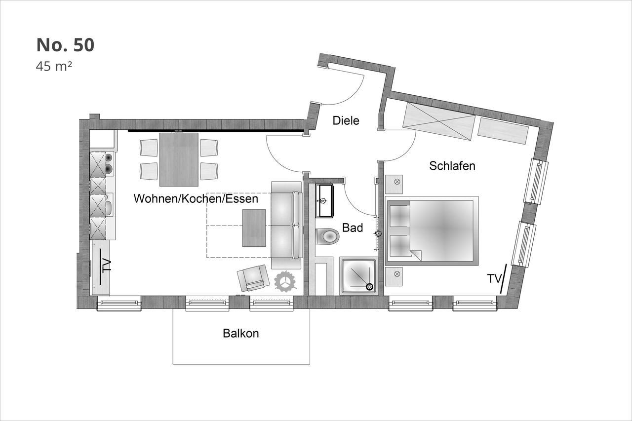 Min Huesung By Rujana Apartment Binz Luaran gambar